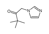 1-imidazol-1-yl-3,3-dimethylbutan-2-one Structure