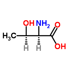 D-(+)-Threonine Structure