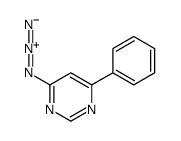 4-azido-6-phenylpyrimidine结构式