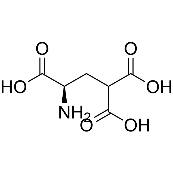 Γ-羧基-D-谷氨酸结构式