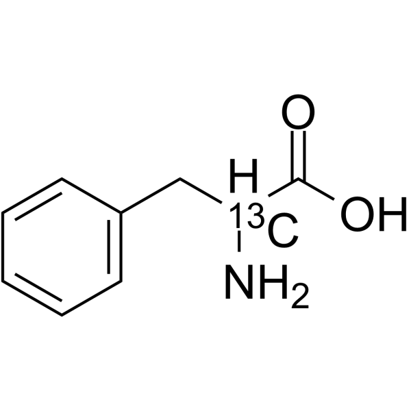 DL-3-Phenylalanine-13C-1 Structure