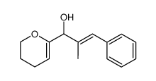 (E)-1-(3,4-dihydro-2H-pyran-6-yl)-2-methyl-3-phenylprop-2-en-1-ol Structure
