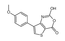 7-(4-methoxyphenyl)-1H-thieno[3,2-d][1,3]oxazine-2,4-dione Structure