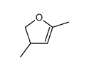 3,5-dimethyl-2,3-dihydrofuran Structure