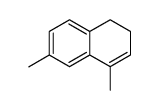 4,6-dimethyl-1,2-dihydro-naphthalene Structure