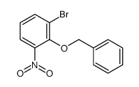 2-(苄氧基)-1-溴-3-硝基苯结构式