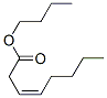(Z)-3-Octenoic acid butyl ester结构式