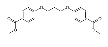 diethyl 1,3-propylidenebis(4-oxybenzoate)结构式