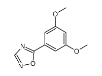 5-(3,5-dimethoxyphenyl)-1,2,4-oxadiazole结构式