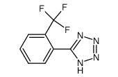 5-[2-(trifluoromethyl)phenyl]-1H-tetraazole Structure