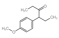 3-Hexanone,4-(4-methoxyphenyl)- Structure