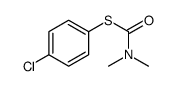 S-(4-chlorophenyl) N,N-dimethylcarbamothioate Structure