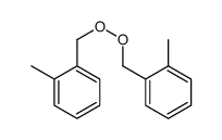 1-methyl-2-[(2-methylphenyl)methylperoxymethyl]benzene结构式