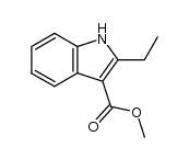 methyl 2-ethylindole-3-carboxylate Structure