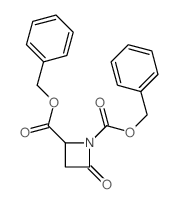 dibenzyl 4-oxoazetidine-1,2-dicarboxylate结构式