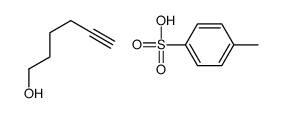 hex-5-yn-1-ol,4-methylbenzenesulfonic acid结构式