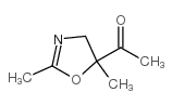 Ethanone, 1-(4,5-dihydro-2,5-dimethyl-5-oxazolyl)- (9CI) Structure