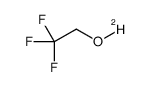 2,2,2-三氟乙醇-D结构式