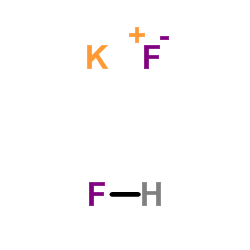 Potassium fluoride hydrofluoride (1:1:1) Structure