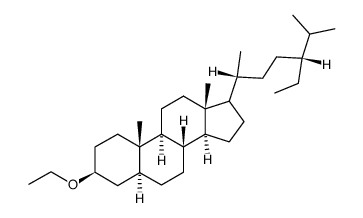 (3S,5S,8R,9S,10S,13R,14S)-3-ethoxy-17-((2R,5R)-5-ethyl-6-methylheptan-2-yl)-10,13-dimethylhexadecahydro-1H-cyclopenta[a]phenanthrene Structure