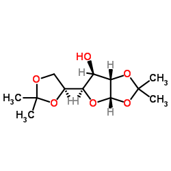 diacetone-L-glucose Structure