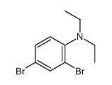 2,4-dibromo-N,N-diethylaniline结构式