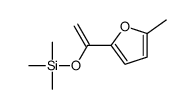trimethyl-[1-(5-methylfuran-2-yl)ethenoxy]silane结构式