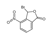 3-bromo-4-nitro-phthalide Structure