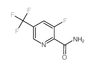 3-氟-5-(三氟甲基)-2-吡啶羧酰胺结构式