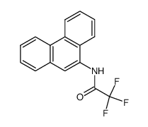 trifluoroacetyl-9-aminophenanthrene Structure