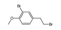 2-bromo-4-(2-bromo-ethyl)-anisole Structure