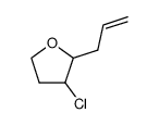cis/trans-2-allyl-3-chlorotetrahydrofuran Structure