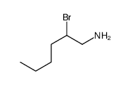 2-bromohexan-1-amine Structure