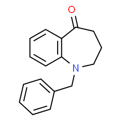 1-benzyl-3,4-dihydro-1H-benzo[b]azepin-5(2H)-one Structure