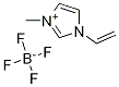 1-乙烯基-3-甲基咪唑四氟硼酸盐结构式