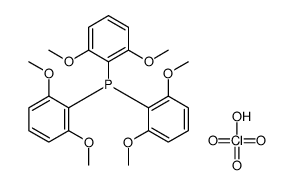 perchloric acid,tris(2,6-dimethoxyphenyl)phosphane结构式