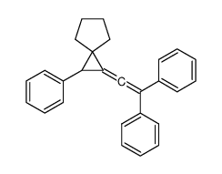 2-(2,2-diphenylethenylidene)-1-phenylspiro[2.4]heptane结构式