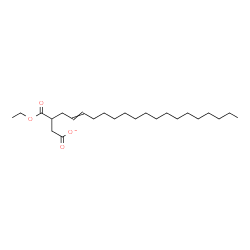 ethyl hydrogen 2-octadecenylsuccinate structure