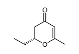 (R)-(+)-Hepialone Structure