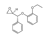 Oxirane, 2-[(R)-(2-ethoxyphenoxy)phenylmethyl]-, (2R)-rel Structure