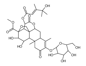 鸦胆子苷L结构式