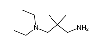 N,N-diethyl-2,2-dimethyl-propanediyldiamine Structure