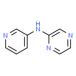 N-(吡啶-3-基)吡嗪-2-胺结构式