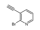 2-bromo-3-ethynylpyridine Structure