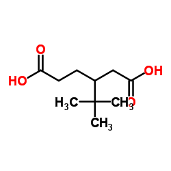 3-tert-butylhexanedioic acid Structure