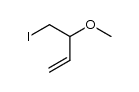 4-iodo-3-methoxy-1-butene Structure