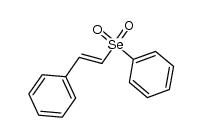 (E)-β-styryl phenyl selenone结构式