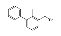 3-(溴甲基)-2-甲基-1,1'-联苯结构式