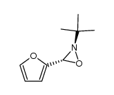 (R)-2-(tert-butyl)-3-(furan-2-yl)-1,2-oxaziridine结构式