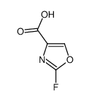 2-Fluoro-4-oxazolecarboxylic Acid Structure